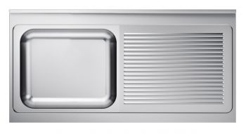 7013.1140 700 Spoeltafelblad 1 Links 1400