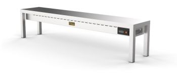 7020.0725 Etagere Keramisch Verwarmd 1 Niveau 2000  6 Heaters 250W