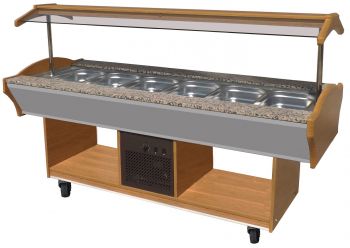 7077.0015 Gekoeld Buffet Gn 6/1