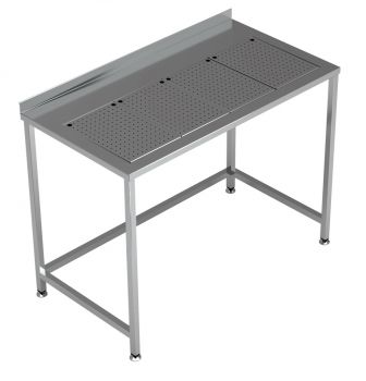 7084.0030 Werktafel Met Geïntegreerde Lekbak 1200X650