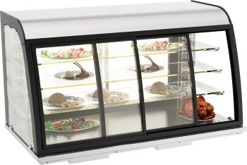 7178.2025 Drop In Warmvitrine 155L Schuifdeuren