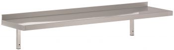7455.0620 300 Rvs Wandschap 800 Incl. Konsoles