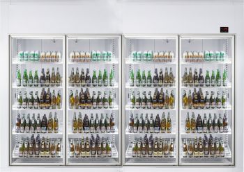 7489.3010 Koelcel 3600X1200X2200 4 Glasdeuren