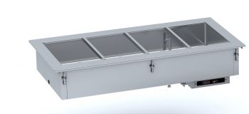 7495.0285 Drop In Bain Marie 2/1   Automatisch Water Vullen