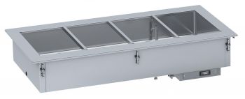 7495.0310 Drop In Bain Marie 2/1   Handmatig Water Vullen