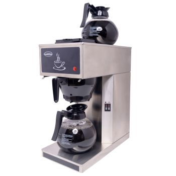 7535.0010 Koffiemachine Incl. 2 Glazen Koffiekannen 1.8L