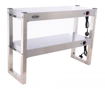 7539.0045 Etagere Halogeen Verwarmd 2 Niveaus 900 Demontabel