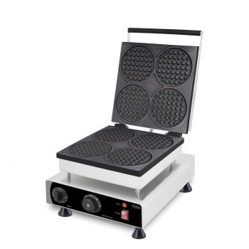 7540.0080 Wafelijzer 4St Ronde Wafels
