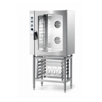 7466.0060 Giorik Convectie Oven, Gas 895X768X965Mm. (Lxdxh), Cap. 10X 1/1 Gn Temp. 0,9 19 Kw, 230 Volt, 160 Kg