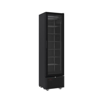 7464.0052 Vrieskast 1 Glasdeur Zwart 221L