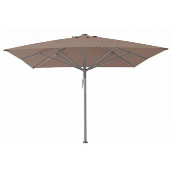 Horeca parasol 4x4 meter Karin ecru zonder volant