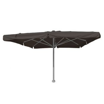 Horeca parasol 4x4 meter Karin grijs
