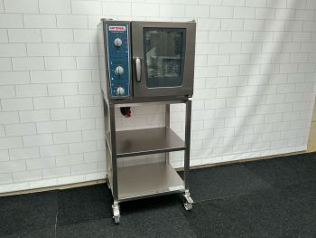 Rational elektrische Combi Steamer CMP XS 6-2/3 inclusief onderstel