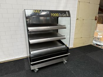 Fri Jado verrijdbare Warmhoudvitrine 3 etages