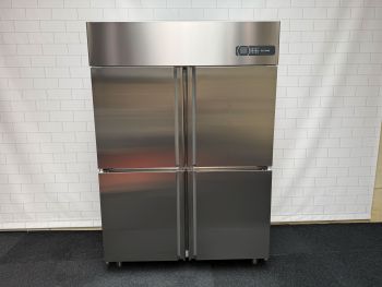 Elfinox koelkast 2/1 GN met 4 deuren