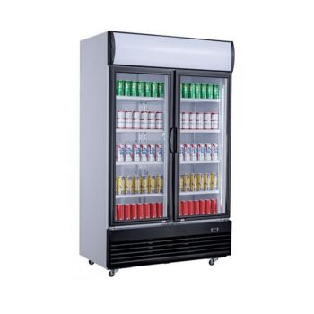 7527.0100 Koelkast 2 Glasdeuren 800L