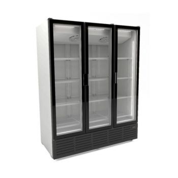 7072.1015 Koelkast 3 Glasdeuren Wit 9002