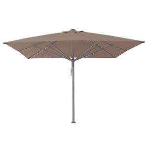 Kostbaar verbannen kooi Horeca parasol vierkant 4x4 meter Karin zwart zonder volant | Henry  Elferink Horeca