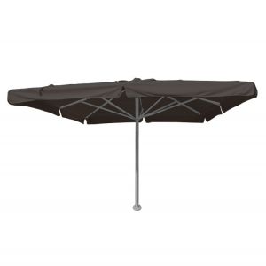 Horeca parasol 4x5 meter Karin grijs