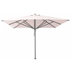 Vervormen staart Monopoly Horeca parasol vierkant 4x4 meter Karin wit zonder volant | Henry Elferink  Horeca