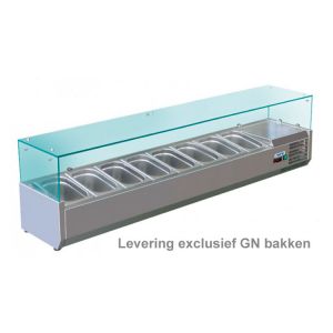 Opzetkoelvitrine Saro Mette VRX 1800